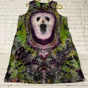 Handmade Halloween inspired Tie Dyed dress